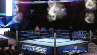 Brock Lesnar 4th Theme Entrance SmackDown Vs RAW 2011 [upl. by Noonan]