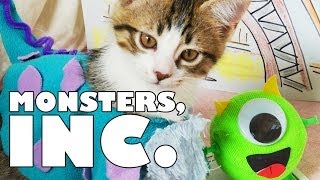 Disney Pixars Monsters Inc Cute Kitten Version [upl. by Ianteen]