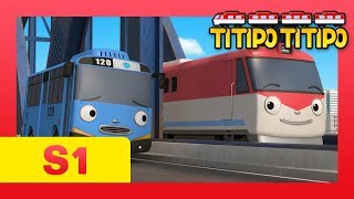 TITIPO S1 EP15 l Can Titipo amp Tayo run on the same road l TITIPO TITIPO [upl. by Imuya]