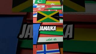 Drawing Jamaika flag 🇯🇲 [upl. by Anela]