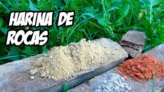 Como Hacer el Mejor Fertilizante Mineral  Harina de Rocas  La Huerta de Ivan [upl. by Nohsal]