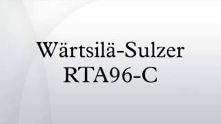 WärtsiläSulzer RTA96C [upl. by Ised791]