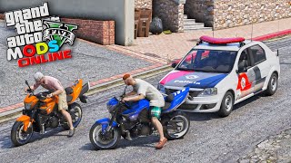 ROLE E FUGA COM A BKING DO VEIO CHIBUNGO  GTA 5 MODS [upl. by Harriman646]