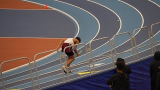 Chicago CPS Indoor Track Meet  4x400 Relay Race Lindblom Boys Track Team March 2 2022 [upl. by Atworth]