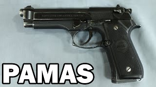 PAMAS G1 – Un Beretta 92 pour l’Armée [upl. by Aicilas221]