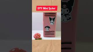 DIY Mini Locker 😍IdeasCraftDIY diy craft tutorial [upl. by Orose]