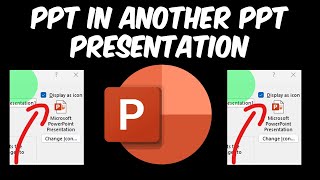 How To Embed A PowerPoint In Another PowerPoint Presentation [upl. by Astred]