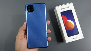 Samsung Galaxy M12 unboxing Exynos 850 camera antutu gamimg [upl. by Iliram125]