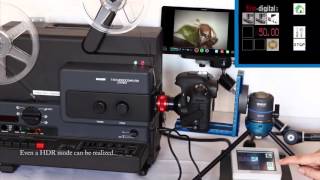 Digitalisierung von Super 8Filmen mit DSLRKamera und Schrittmotor [upl. by Appel235]