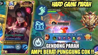 SET EMBLEM TERBARU ESMERALDA DAN GAMEPLAY KETIKA MATCH HARD GAME ‼️ MOBILE LEGENDS [upl. by Stempson]