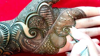 राजस्थानी मारवाड़ी मेहंदी डिजाइन l simple Rajasthani mehndi l indian mehandi design mhendi design l [upl. by Dupuy818]