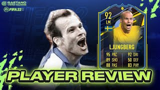 FREDDIE LJUNGBERG 92  Wie gut ist seine neue Karte  FIFA 22 Player Review [upl. by Aleek]