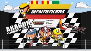 MiniBikers  Chapter 4x14  2013 Aragon Grand Prix [upl. by Idnym]