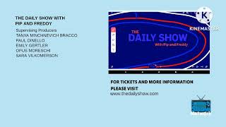 The Daily Show with Pip and Freddy End Credits on Comedy Show Network [upl. by Marabelle216]