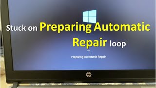 Preparing automatic repair Stuck windows 11 windows 10 [upl. by Eam801]