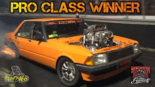 4DH8RS  PRO CLASS WINNER AT BINDOON BURNOUTS [upl. by Uahsoj]