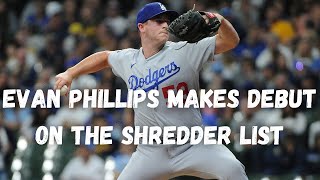 The Shredder rankings 2023 Evan Phillips debuts on relief pitchers list [upl. by Ennavoj]