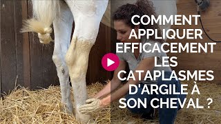 Comment appliquer efficacement les cataplasmes dargile à son cheval [upl. by Trimmer368]