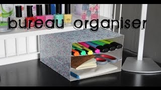 Back to school bureau organiser maken [upl. by Ojytteb45]