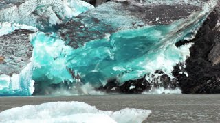 Massive Glacier Calving [upl. by Asiat645]