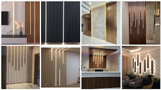 Acoustic Wall Panel With LED lights  WPC amp PVC Wall Panel  Tv Wall Panel With Lights  Wood Panels [upl. by Esiuqcaj]