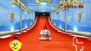 Diddy Kong Racing Time Trial Walkthrough Star City [upl. by Anaer355]