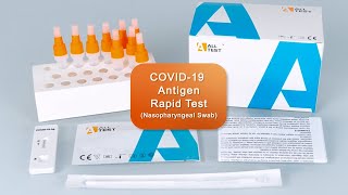 ALLTEST COVID 19 Antigen Rapid Test （Nasopharyngeal Swab） [upl. by Romie945]