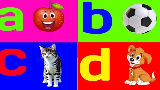 Phonics Song with TWO Words  A ForApple  ABC Alphabet Songs with Soundsfor Children kids [upl. by April]