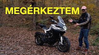 TÚRASUPERMOTO  MV Agusta Turismo Veloce 800 Lusso teszt [upl. by Mcripley]