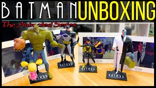 ¡Las figuras de BATMAN ANIMATED SERIES de McFarlane Toys 🔥 Unboxing Wave 1 [upl. by Hagai]