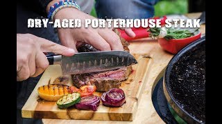 DryAged Porterhouse steak met gegrilde groente  FireampFood TV [upl. by Niotna]