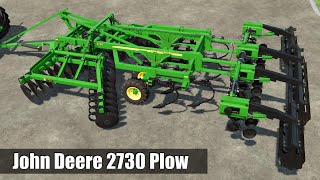 John Deere 2730 Plow  Farming Simulator 22 2K 60Hz [upl. by Schreck]