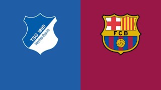 Hoffenheim v Barcelona  Womens Friendly  Live 10082024 [upl. by Asenev964]