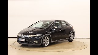 Honda Civic 5D 18i SportAutomaattiilmastointi Vakionopeudensäädin [upl. by Jan]