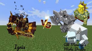 Mob Battle Ignis Vs All Mowzies Mobs Bosses [upl. by Dibbrun]