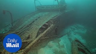 Cursed sunken British ship is discovered intact after 90 YEARS [upl. by Okramed78]