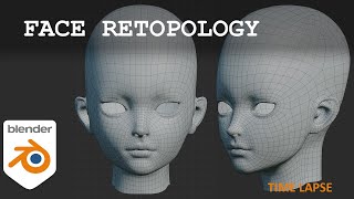 Blender36Face retopoloflow [upl. by Talbott949]