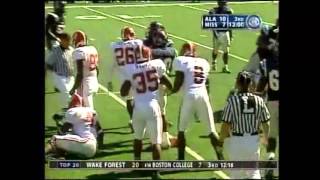 2005 6 Alabama vs Ole Miss Highlights [upl. by Einnus447]