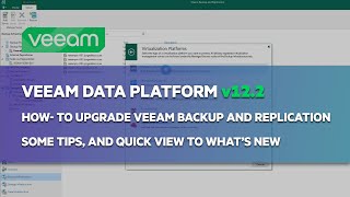 EN Veeam Data Platform v122  Howto upgrade Veeam Backup amp Replication to v122 [upl. by Orteip916]