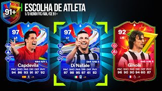 FIZ o NOVO PLAYER PICK de HERO FFCGOLAÇOCdE 91 com DI NATALE GINOLA E  VALEU ou é SCAM  FC 24 [upl. by Irmina]