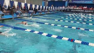 Women’s 4x100 Medley Relay Heat 4 GAC INVITE [upl. by Atilam]