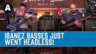 NEW Ibanez EHB Basses  Striking Headless Designs With Advanced Playability [upl. by Alrak]