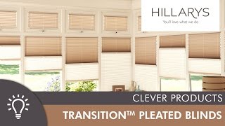 Hillarys Transition Pleated blinds [upl. by Ric]