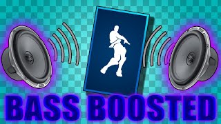 Fortnite quotOrange Justicequot Emote BASS BOOSTED [upl. by Wehrle]