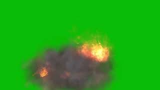 Explosion heat green screen  Green screen effects [upl. by Carmella]