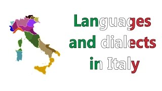 Languages and dialects of Italy with audio for each one [upl. by Rhu]