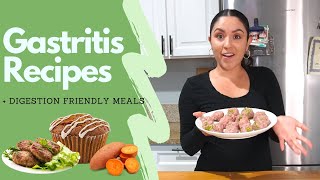 Gastritis Recipes  Digestion Friendly Breakfast Lunch Dinner [upl. by Annaeg]