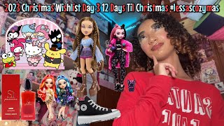 2023 Christmas Wishlist 12 Days til Christmas Day 3 lessascozymas [upl. by Arakihc194]