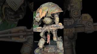 Nurgle cerastus knight lancer conversions greenstuff sculpting casting daemonic weird warhammer40k [upl. by Levins]