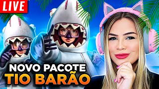 🔴 FREE FIRE  AO VIVO 🔴 NOVA SKIN DO TUBARÃO Rumo ao MESTRE [upl. by Eralc]